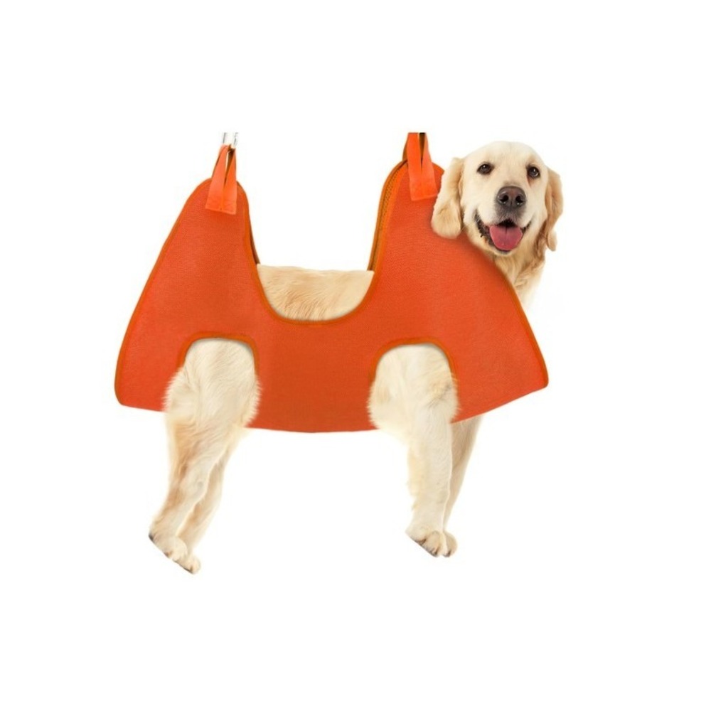 Dog Grooming Hammock Harness - Pet Nail Clipper Trim Hammock, Gentle Restraint L